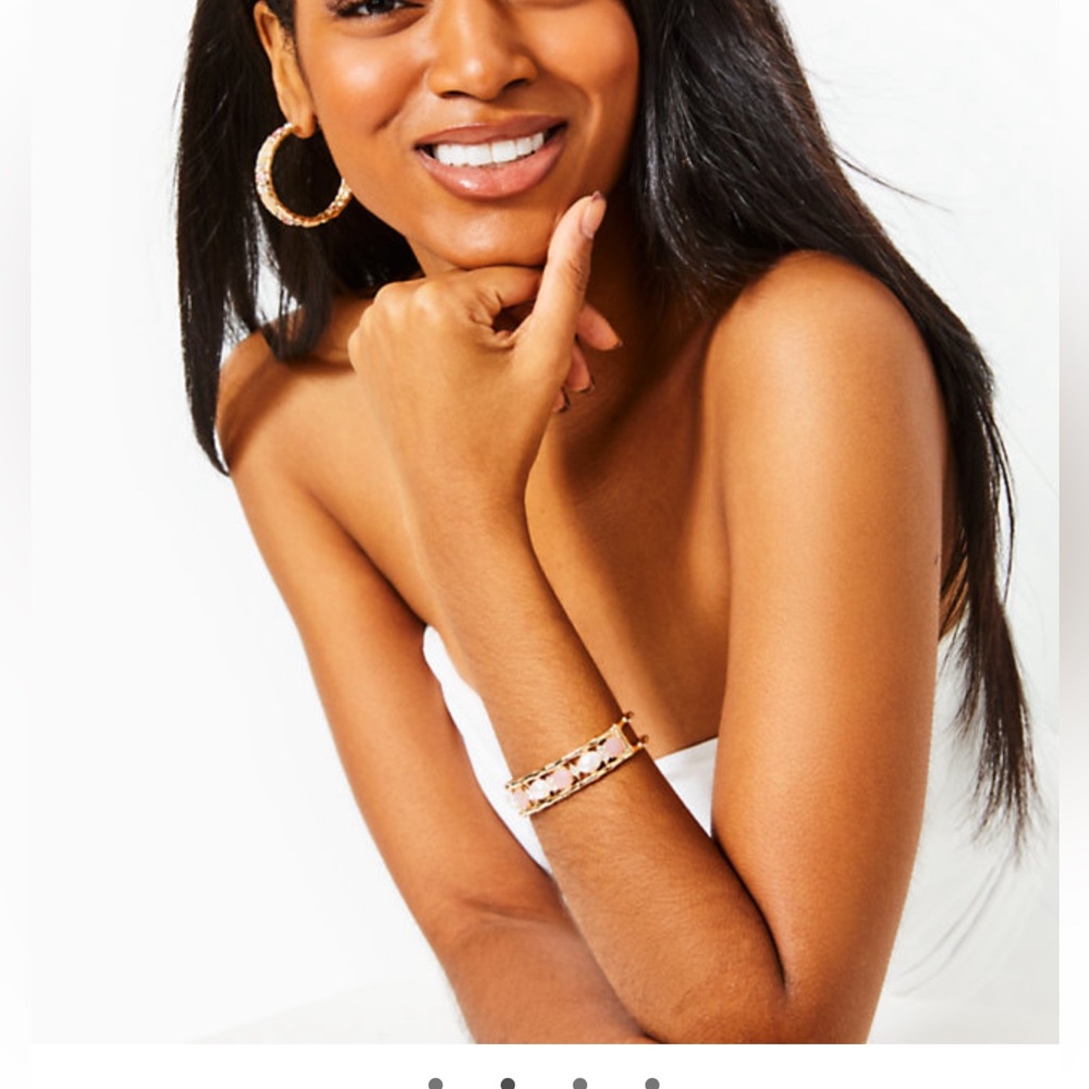Lilly Pulitzer via Parigi earrings/bangle set